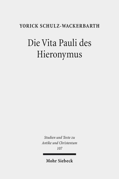 Paulus von Theben war der erste Mönch, der in der Wüste lebte-so behauptete es der Kirchenvater Hieronymus in einem kleinen Werk, das mit fantastischen Begebenheiten und literarischer Brillanz Leser und Leserinnen seither sowohl fasziniert als auch irritiert hat. Die Vita Pauli ist in der Forschung bisher überwiegend als Produkt der literarischen Ambitionen eines jungen Autors gedeutet und mit Blick auf Form und Gestalt eingehend untersucht worden. Auch ob es Paulus überhaupt gegeben habe, wurde ausführlich diskutiert. Vielfach ist dabei der religiöse Aspekt der Schrift aus dem Blick geraten. In der Vita Pauli wird aber dezidiert ein Heiliger dargestellt und im hagiographischen Diskurs der Spätantike als solcher etabliert. Yorick Schulz-Wackerbarth geht dieser Spur nach und zeigt auf, welche Vorstellungen von Heiligkeit der von Hieronymus gezeichnete Heilige vermittelt.