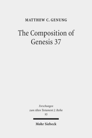 Genesis 37 is the exposition of the biblical Joseph Story and narrates the basis of Israel's descent into Egypt. From the beginning of critical research into the Pentateuch, literary tensions and contradictions encountered in this chapter, including the question of who sold Joseph to whom, have given rise to several incompatible explanations. At present no solution to its complex problems enjoys agreement. On top of a thorough history of research, Matthew C. Genung provides a fresh literary critical analysis of Genesis 37, treated passage by passage, guided by the literary tensions in the narrative in dialogue with the most important solution models. This method has led to a new explanation of the compositional history of Genesis 37 that contributes to an understanding of the meaning of the actual text, solves its elements of tension and incoherence, and identifies their originating historical milieu. The results impact Joseph Story exegesis and fundamental questions current in Pentateuchal criticism.