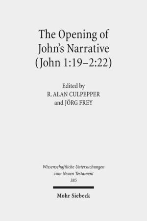 The essays in this volume provide significant insights into both the Gospel and current Johannine scholarship. The beginning of John's narrative presents interpreters with tantalizing issues. The elusive narrator introduces the witness of the Baptist, then leaves the scene. What is the function of the Isaianic quotation? What is the role of purification in John, the identity of the unnamed disciple, the meaning of the title, "the lamb of God," the "greater things" Jesus promises the disciples will see, the role of the ascending and descending angels, or Jesus' curt response to his mother? Some of the essays ask how scenes in these chapters would have been read in Ephesus: the story of the wedding at Cana, or the story of Jesus' prophetic demonstration in the temple. The latter plays a strategic role in the imagery and theology of the Gospel. These essays also illustrate how, while the Gospel creatively develops and recasts traditional material, it also calls for its readers to actively engage in dialogue with the text.