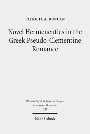 Patricia A. Duncan examines the fourth-century Christian novel traditionally known as the Pseudo-Clementine Homilies (but here referred to as the Klementia) in order to show how the lengthy and complex narrative coheres as a rhetorical whole and works to initiate the reader into a revised, esoteric vision of the origins of Christianity. The novel is well known for its distinctive doctrine of "false pericopes" in the scriptures of the Jews, but equally important is the way it capitalizes on its narrative genre to correct false pericopes in the Gospels of the New Testament. Key to the novel's project is a construction of the apostle Peter as the chief tradent and the fully authorized interpreter of the words and deeds of the True Prophet Jesus. This Peter offers up of a law-abiding, monotheistic "Christianity" that is fully continuous with the religion of the followers of Moses.