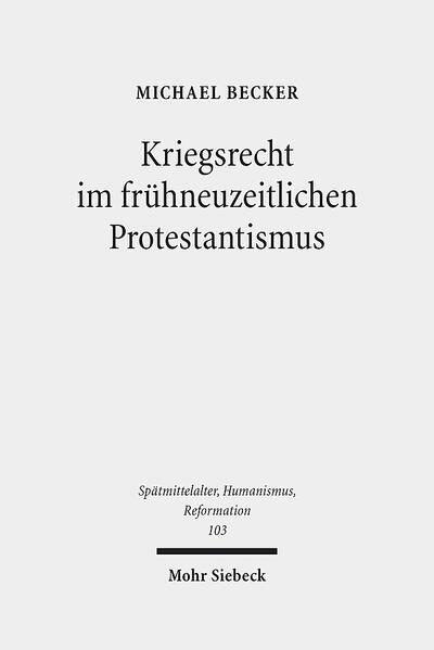 Das 16. und 17. Jahrhundert ist für die Völkerrechtsgeschichte von besonderer Bedeutung. Aufgrund der spanischen Expansion in der Neuen Welt und der konfessionellen Konflikte in Europa wurden völkerrechtliche Fragen kontrovers diskutiert. Während der römisch-katholische Anteil des Völkerrechtsdiskurses bereits Gegenstand zahlreicher Untersuchungen wurde, ist der protestantische Beitrag zur Genese und Ausdifferenzierung des frühneuzeitlichen Völkerrechts weitgehend unbekannt. Michael Becker befasst sich daher mit den Werken protestantischer Theologen, Juristen und anderer Gelehrter, die sich zu Fragen des Völkerrechts geäußert haben. Anhand von spezifischen Problemstellungen aus dem Bereich des Kriegs- und Bündnisrechts (religiöse Offensiv- und Verteidigungskriege, Bündnisse zwischen unterschiedlichen Konfessionen) zeigt er, dass protestantische Gelehrte den Völkerrechtsdiskurs mitgeprägt haben. Die Arbeit wurde mit einem Preis des wissenschsftlichen Beirats zum Reformationsjubiläum ausgezeichnet.