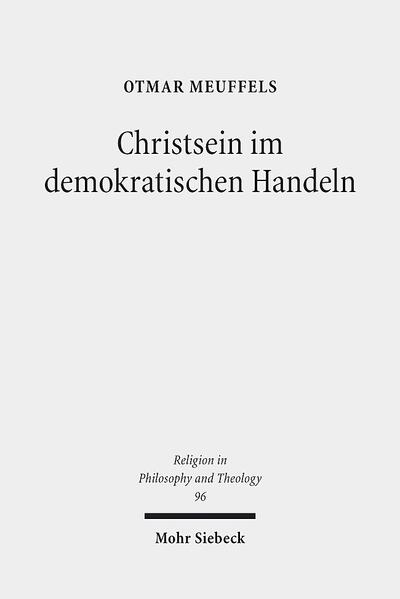 Otmar Meuffels untersucht im vorliegenden Band wo und wie engagierte Christen ihren trinitarischen Glauben in einer Zivilbürgerschaft einbringen können. Unter Voraussetzung eines kommunikativ-strukturalen Denkens wird im trinitarischen Credo zunächst eine ästhetisch-dramatische Christologie in Bewährung der Moderne entfaltet, um dann Gott-Vater als jenen Schöpfer vorzustellen, der eine Welt als Möglichkeitsraum in gesellschaftlichen Vollzügen schafft. Darüber hinaus ist es auch die Kraft des Heiligen Geistes, die gläubige Menschen ergreifen kann, um die Gesellschaft mitzuprägen. So wird in diesem Rahmen die Frage gestellt, ob die Pluralitätsfähigkeit des trinitarischen Glaubens auch der aktuellen politischen Theorie auf Augenhöhe begegnen kann und entsprechend auch an eine gesellschaftliche Diskussion anschlussfähig ist.