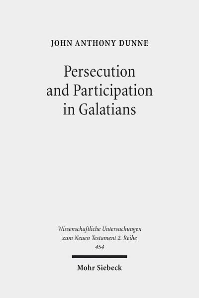 In his letter to the Galatians, Paul writes that his Gentile audience should not illegitimately appropriate Jewish customs, especially circumcision. As a way to understand why Paul deems circumcision in this context to be so egregious, being a matter of apostasy rather than simply an adiaphoron, John Anthony Dunne argues that the themes of suffering and persecution point to the coercive nature of the conflict in Galatia. What is at stake for Paul is allegiance to the crucified Christ. Due to the realities inaugurated by the Christ-event and the implications of participating in the Messiah's death and resurrection, suffering for the sake of the cross is to be endured instead of succumbing to the compulsion to be circumcised. Suffering persecution, rather than receiving circumcision, demarcates the true people of God who are set apart in Christ for future blessing and vindication.