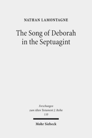 In this work, Nathan LaMontagne examines the Song of Deborah (Judges 5) as it existed in the Septuagint during the Hellenistic period. He examines first the text of Judges 5, and discusses the problems with the consensus that the Greek texts represent only one original translation. He then establishes a text-critical base text from which the rest of the work proceeds. After examining the Greek text's relationship to the Hebrew, the author also looks at the way that the translation preserves poetic structure in translation. Finally, he analyzes the meaning of the text in Hellenistic Judaism, and what relationship it has to other works of the Hellenistic period.
