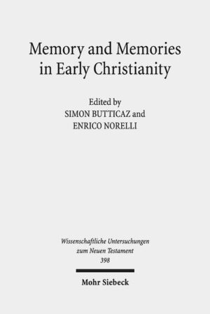 Bringing together thirteen talks given at the international conference "Memory and Memories in Early Christianity", held at the Universities of Lausanne and Geneva in June 2016, this interdisciplinary volume explores a fresh problem in the study of the origins of Christianity and of the New Testament, namely the "work of memory" undertaken in the discourses and practices of the believers in Jesus. The studies collected here not only apply a heuristic analytical tool-"social memory theory"-to the literature and history of Christian beginnings, but also endeavour to show the socio-religious resonance of this "work of memory" in the language and ideology of the early believers. The historical Jesus, the Pauline writings, the Gospel of John, the Acts of the Apostles, Marcion, ancient Christian epistolography, Hegesippus, Irenaeus, etc. are explored by some of the world's top specialists in "social memory studies" as applied to Christian origins.