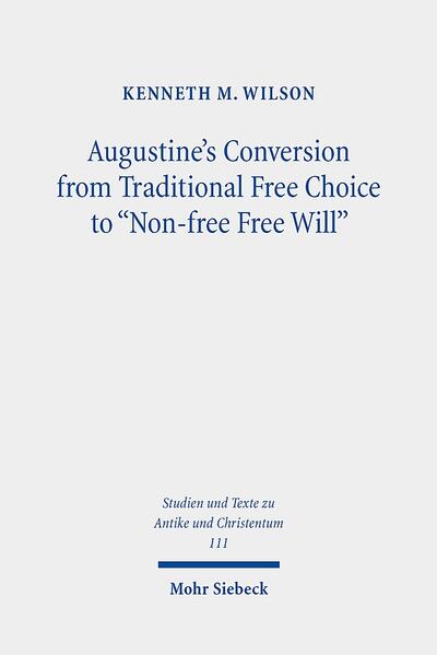 The consensus view asserts Augustine developed his later doctrines ca. 396 CE while writing Ad Simplicianum as a result of studying scripture. His early De libero arbitrio argued for traditional free choice refuting Manichaean determinism, but his anti-Pelagian writings rejected any human ability to believe without God giving faith. Kenneth M. Wilson's study is the first work applying the comprehensive methodology of reading systematically and chronologically through Augustine's entire extant corpus (works, sermons, and letters 386-430 CE), and examining his doctrinal development. The author explores Augustine's later theology within the prior philosophical-religious context of free choice versus deterministic arguments. This analysis demonstrates Augustine persisted in traditional views until 412 CE and his theological transition was primarily due to his prior Stoic, Neoplatonic, and Manichaean influences.