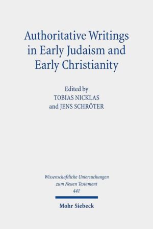 Recent scholarship on the history of the biblical canons has increasingly recognised that the Jewish and Christian Bibles were not formed independently of each other but amid controversial debate and competition. But what does it mean that the formation of the Christian Bible cannot be separated from the developments that led to the Jewish Bible? The articles in this collection start with the assumption that the authorization of writings had already begun in Israel and Judaism before the emergence of Christianity and was continued in the first centuries CE by Judaism and Christianity in their respective ways. They deal with a broad range of sources, such as writings which came to be part of the Hebrew Bible, literature from Qumran, the Septuagint, or early Jewish apocalypses. At the same time they deal, for example, with structures of authorization related to New Testament writings, examine the role of authoritative texts in so-called Gnostic schools, and discuss the authority of late antique apocryphal literature.