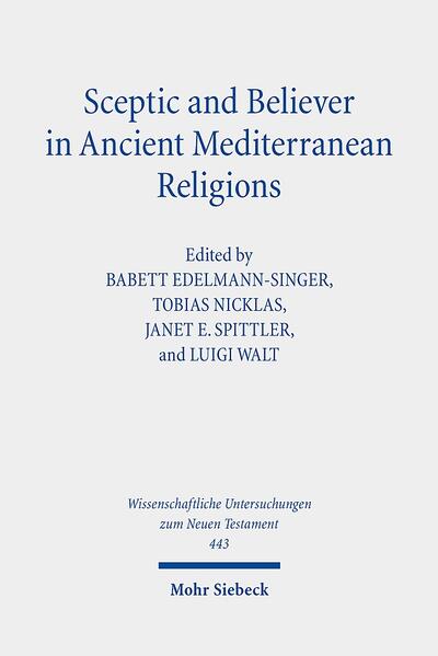 What are the roles of doubt and scepticism in the religious landscape of the ancient Mediterranean? How is doubt expressed within a specific religious community, and what reactions does it provoke? How does "insider doubt" differ from the sceptical attitude of outsiders? Exploring these questions with respect to a wide range of religious contexts and topics (including early Christianity, Greco-Roman religions, Egyptian religions, astrology, and magic), the essays in this volume confirm the thesis that doubting one's own religious tradition is not simply a "Western" post-Enlightenment phenomenon. On the contrary, ancient religions offered opportunities and contexts wherein aspects of doubt are not just tolerated but accepted