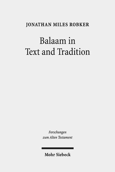 The figure Balaam has interested exegetes and scribes for millennia. Jonathan Miles Robker examines the different versions of the literary character Balaam as attested in biblical and epigraphic literature. By contrasting the distinct information about Balaam presented in the various sources (the plaster inscription from Deʿir Alla, Numbers 22-24