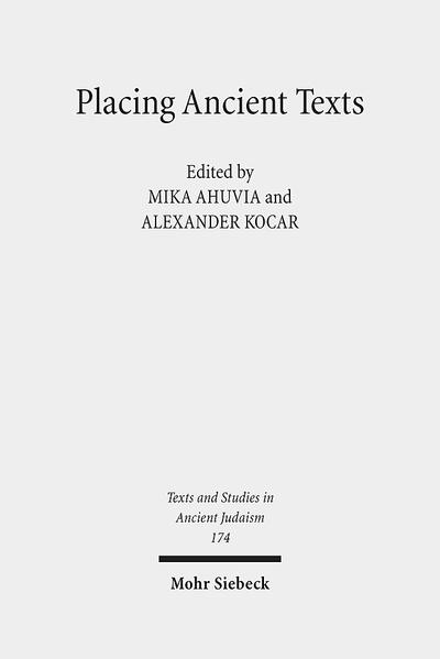 In this volume, scholars of Judaism, Christianity, and late antique religion demonstrate how special attention to the ritual and rhetorical functions of space can improve modern interpretations of ancient literary, liturgical, and ritual texts. Each chapter is concerned with reconstructing the dynamic interaction between space and text. Demonstrating the pliability of the idea of space, the contributions in this volume span from Second Temple debates over Eden to Byzantine Christian hymnography. In so doing, they offer a number of answers to the seemingly simple question: What difference does space make for how modern scholars interpret ancient texts? The nine contributions in this volume are divided into the three interrelated topics of the rhetorical construction of places both earthly and cosmic, the positioning of people in religious space, and the performance of ritual texts in place.