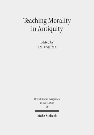 The eighteen articles collected in this volume are the results of the international workshop, "Teaching Morality in Antiquity: Wisdom Texts, Oral Traditions, and Images," held at the Bibliotheca Albertina of the University of Leipzig between November 29th and December 1st, 2016 with the financial support of the Deutsche Forschungsgemeinschaft. During the workshop, fruitful discussions on diverse issues related to the theme "wisdom texts and morality" developed regarding biblical wisdom texts and their parallels from the ancient Egypt, ancient Mesopotamia, and the ancient Levant-more specifically: moral messages and rhetoric in wisdom texts