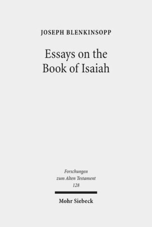 This collection of twenty essays by Joseph Blenkinsopp on different aspects of the book of Isaiah is the product of three decades of close study of the most seminal and challenging texts of the Hebrew Bible. Five of the twenty are published here for the first time. Some deal with major themes in Isaiah, for example, universalism, the Hebrew God as creator in dialogue with Babylonian and Zoroastrian theologies of creation, theology and politics, and the Suffering Servant of the Lord God, which is of such great influence on the presentation of the life and death of Jesus in the New Testament. Others consist in close readings of specific texts in the book Aufsätze zum Buch Jesaja.