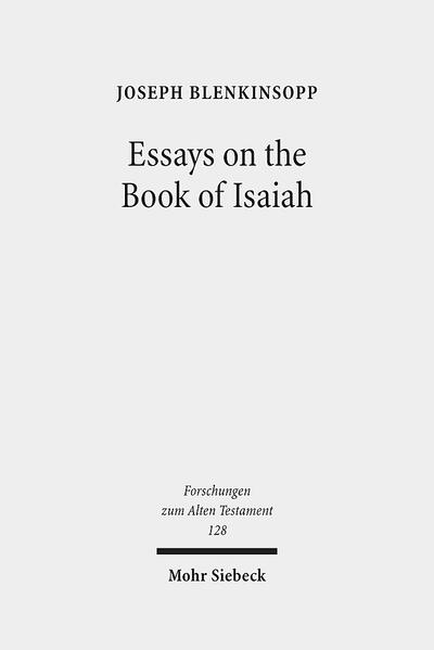 This collection of twenty essays by Joseph Blenkinsopp on different aspects of the book of Isaiah is the product of three decades of close study of the most seminal and challenging texts of the Hebrew Bible. Five of the twenty are published here for the first time. Some deal with major themes in Isaiah, for example, universalism, the Hebrew God as creator in dialogue with Babylonian and Zoroastrian theologies of creation, theology and politics, and the Suffering Servant of the Lord God, which is of such great influence on the presentation of the life and death of Jesus in the New Testament. Others consist in close readings of specific texts in the book Aufsätze zum Buch Jesaja.