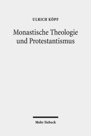 Die monastische Theologie ist eine selbstständige und gleichwertige Gestalt der mittelalterlichen Theologie neben der ganz andersartigen Scholastik. Ihre Wurzeln reichen in das frühe Mönchtum der Alten Kirche zurück