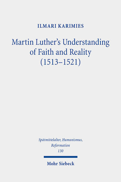 Ilmari Karimies investigates Martin Luther's understanding of reality and faith. He examines Luther's understanding of reality from three perspectives: firstly God as the self-giving highest good uniting opposites and hiding beneath them