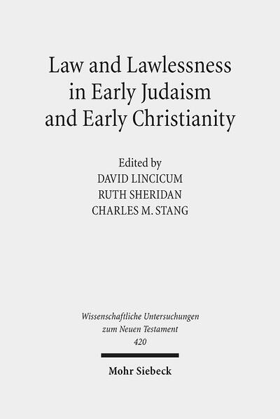 According to a persistent popular stereotype, early Judaism is seen as a "legalistic" religious tradition, in contrast to early Christianity, which seeks to obviate and so to supersede, annul, or abrogate Jewish law. Although scholars have known better since the surge of interest in the question of the law in post-Holocaust academic circles, the complex stances of both early Judaism and early Christianity toward questions of law observance have resisted easy resolution or sweeping generalizations. The essays in this volume aim to bring to the fore the legalistic  and  antinomian dimensions in both traditions, with a variety of contributions that examine the formative centuries of these two great religions and their legal traditions. They explore how law and lawlessness are in tension throughout this early, formative period, and not finally resolved in one direction or the other.