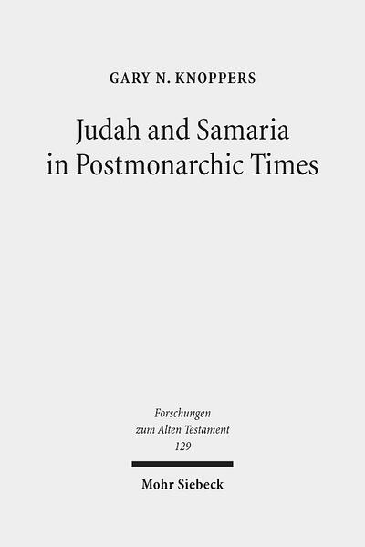 Focusing on Judean-Samarian interactions in Persian, Hellenistic, and Roman times, Gary N. Knoppers explores both commonalities and differences, rivalries and relationships, as these communities engaged one another in greater depth and complexity than scholars have previously thought. Some essays elucidate archaeological and epigraphic discoveries (Jerusalem, Mt. Gerizim excavations and inscriptions), while others illumine Jewish (Ezra, Chronicles, Josephus, Pseudo-Philo) and Samaritan (Samaritan 10th commandment, the Chronicon Samaritanum) literary texts. How Judeans and Samarians responded to competing claims to Israel's past by reinterpreting shared scriptures is a unifying theme in these eleven studies.