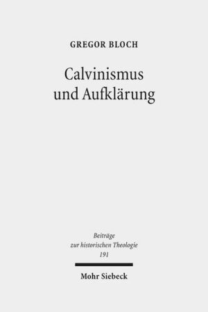 Die schottische Aufklärung hat mit Francis Hutcheson, David Hume und Adam Smith Philosophen von Weltrang hervorgebracht. Die Epoche und ihre Vertreter entstammen einer Kultur, die maßgeblich vom Calvinismus bestimmt ist. Welche Spuren dies in den Werken der schottischen Aufklärung hinterlassen hat, untersucht Gregor Bloch in diesem Buch in systematischer sowie theologie- und ideengeschichtlicher Perspektive. Im Zentrum steht dabei die praktische Philosophie-Ethik, Politik und Ökonomik-von Hutcheson, Hume und Smith, die unter Berücksichtigung der jeweiligen theologisch-religionsphilosophischen Konzeptionen analysiert werden. Mit der These vom "aufklärenden Calvinismus" wird darin nicht nur die genealogische Bedeutung des Calvinismus für die Aufklärung auf den Begriff gebracht, sondern zugleich auch die Transformation des schottischen Calvinismus selbst nachgezeichnet.