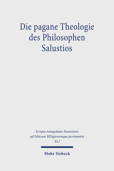 Der vom Neuplatonismus inspirierte Philosoph Salustios skizziert Lehrsätze "über die Götter, die Welt und menschliche Angelegenheiten" und profiliert damit die paganen Denk- und Glaubenstraditionen gegenüber der im vierten Jahrhundert zunehmend Raum greifenden christlichen Weltanschauung. Neben einer Einführung zu Autor und Werk und einer neuen deutschen Übersetzung eröffnen Essays aus unterschiedlichen philosophischen und religionshistorischen Perspektiven neue Zugänge zu diesem bemerkenswerten Versuch kultureller Selbstvergewisserung in Zeiten tiefgreifender Veränderungen.