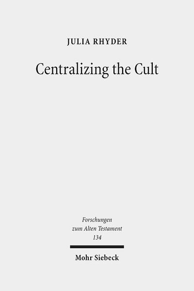 In this work, Julia Rhyder provides new insights into the relationship between the Holiness legislation in Leviticus 17-26 and processes of cultic centralization in the Persian period. The author departs from the classical theory that Leviticus 17-26 merely presume, with minor modifications, a concept of centralization articulated in Deuteronomy. She shows how Leviticus 17-26 use ritual legislation to make a new, and distinctive case as to why the Israelites must defer to a central sanctuary, standardized ritual processes, and a hegemonic priesthood. This discourse of centralization reflects the historical challenges that faced priests in Jerusalem during the Persian era: in particular, the need to compensate for the loss of a royal sponsor, to pool communal resources in order to meet socio-economic pressures, and to find new means of negotiating with the sanctuary at Mount Gerizim and with a growing diaspora.