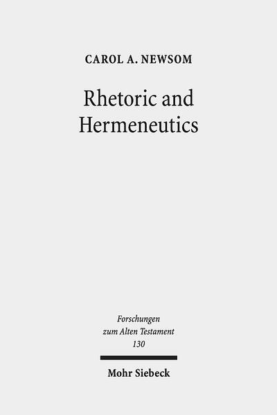 This collection of essays by Carol A. Newsom explores the indispensable role that rhetoric and hermeneutics play in the production and reception of biblical and Second Temple literature. Some of the essays are methodological and programmatic, while others provide extended case studies. Because rhetoric is, as Kenneth Burke put it, "a strategy for encompassing a situation," the analysis of rhetoric illumines the ways in which texts engage particular historical moments, shape and reshape communities, and even construct new models of self and agency. The essays in this book not only explore how ancient texts hermeneutically engage existing traditions but also how they themselves have become the objects of hermeneutical transformation in contexts ranging from ancient sectarian Judaism to the politics of post-World War I and II Germany and America to modern film criticism and feminist re-reading.