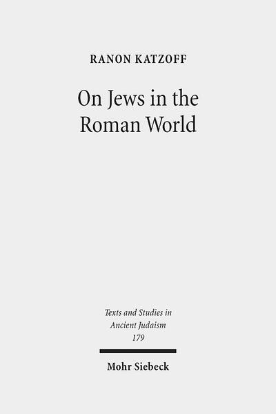 The present volume presents a selection of studies by Ranon Katzoff on Jews in the ancient Roman world. Common to them is that they deal with Jews in liminal situations-confronted with non-Jewish, mainly Roman, laws, places, government, and modes of thought. In these studies-in which texts in Greek and Latin and rabbinic texts (all in translation) elucidate each other-Jews are shown to be rather loyal to their Jewish traditions, a controversial conclusion. The first two sections concern law. Section one searches the remains of popular Jewish culture for evidence on the degree to which rabbinic law really prevailed, through the study of Judaean Desert documents, mainly those of Babatha. Section two sifts through rabbinic law for traces of Roman law. Section three comprises studies of Jews in, to, and from the city of Rome, and section four a miscellany of studies on Jews confronted with non-Jewish life.