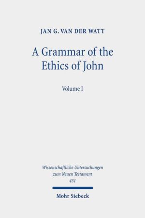 After a century of neglect, Johannine ethics has enjoyed a recent surge in interest inspired by new theoretical insights in analysing ethical data in John's Gospel. By closely re-reading the text on the basis of this fresh research, Jan G. van der Watt's aim in the present volume is to reveal ethical data within its structural interrelatedness. The result is a comprehensive overview of basic questions related to ethics, such as what the basis or source of ethics actually is, whether identity plays a role in ethical decision making, how values and ethical requirements are to be recognised, what is expected of an ethical agent, and what ethical behaviour looks like. As a coherent guide to getting deeds done ethically, this first volume on the grammar of the apostle's ethics focuses on his Gospel, while a second is set to concentrate on his letters.