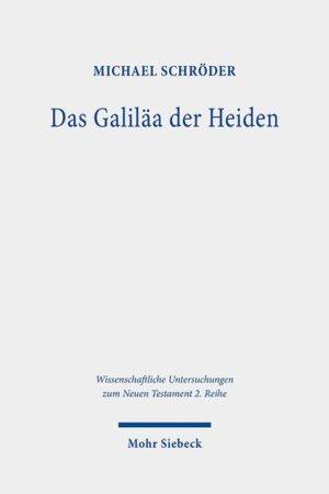 Der Ausdruck "Galiläa der Heiden" (Mt 4,15 bzw. Jes 8,23) wurde lange als zutreffende Beschreibung der religiösen Situation Galiläas zur Zeit des Neuen Testaments angesehen. Die daraus resultierenden Konsequenzen sind weitreichend, besonders dann, wenn ein deutlicher Gegensatz zwischen Judäa und Galiläa angenommen wird. Michael Schröder unterzieht die Quellen einer eingehenden Untersuchung und zeigt, dass eine Heranziehung archäologischer Ergebnisse ein anderes Bild zeigt. Von einem heidnischen Galiläa kann nicht gesprochen werden. Wenn Matthäus vor allem in seinen ersten und letzten Kapiteln viele geographische Angaben macht und Galiläa dabei besonders herausstellt, so verfolgt er damit eine theologische Absicht. Er will aufzeigen, dass Jesus als der versprochene Sohn Davids zunächst dort das ganze Gottesvolk wieder sammelt. Am Ende wird dann Galiläa zum Hoffnungszeichen für die Völker, wenn auch sie in Christus am Heil teilhaben können.