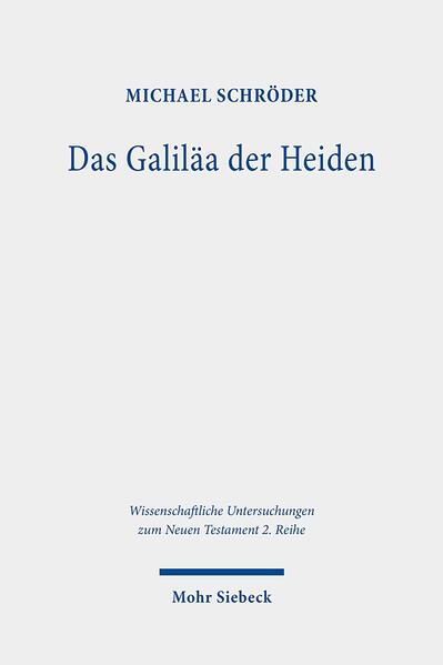 Der Ausdruck "Galiläa der Heiden" (Mt 4,15 bzw. Jes 8,23) wurde lange als zutreffende Beschreibung der religiösen Situation Galiläas zur Zeit des Neuen Testaments angesehen. Die daraus resultierenden Konsequenzen sind weitreichend, besonders dann, wenn ein deutlicher Gegensatz zwischen Judäa und Galiläa angenommen wird. Michael Schröder unterzieht die Quellen einer eingehenden Untersuchung und zeigt, dass eine Heranziehung archäologischer Ergebnisse ein anderes Bild zeigt. Von einem heidnischen Galiläa kann nicht gesprochen werden. Wenn Matthäus vor allem in seinen ersten und letzten Kapiteln viele geographische Angaben macht und Galiläa dabei besonders herausstellt, so verfolgt er damit eine theologische Absicht. Er will aufzeigen, dass Jesus als der versprochene Sohn Davids zunächst dort das ganze Gottesvolk wieder sammelt. Am Ende wird dann Galiläa zum Hoffnungszeichen für die Völker, wenn auch sie in Christus am Heil teilhaben können.