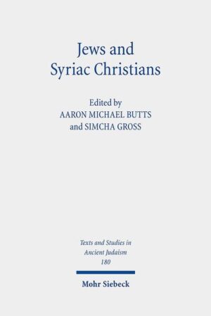 Scholarly interest in intersections between Jews and Syriac Christians has experienced a boom in recent years. This is the result of a series of converging trends in the study of both groups and their cultural productions. The present volume contributes to this developing conversation by collecting sixteen studies that investigate a wide range of topics, from questions of origins to the development of communal boundaries, from social interactions to shared historical conditions, involving Jews and Syriac Christians over the first millennium CE. These studies not only reflect the current state of the question, but they also signal new ways forward for future work that crosses disciplinary boundaries between the fields of Jewish Studies and Syriac Studies, in some cases even dismantling those boundaries altogether.