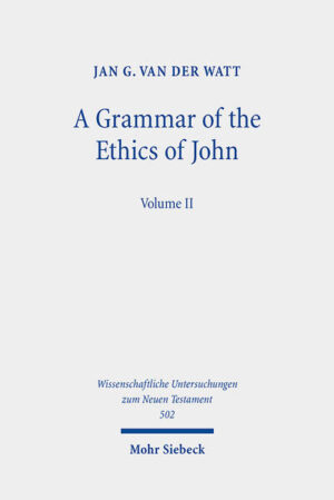 Jan G. van der Watt analyses in detail the ethics of John's Letters against their respective socio-historical backgrounds. He then compares the ethics of the Gospel and Letters, showing that the basic core narrative overlaps in these writings, although some ethical material is applied in different ways to different situations. A rich ethical landscape is revealed, addressing issues like the importance of inter-personal relations, which results in co-operation through mutual love. The author shows that the focus in 1 John is pastoral, aiming at convincing the addressees not to be deceived by the schismatics but to strengthen their relationship with the eyewitness group. In 2 John, advice is given about visitors who threaten the church with false teachings, while 3 John deals with a conflict about receiving travelling missionaries. In both cases ethical guidelines are given which aim at protecting the group.