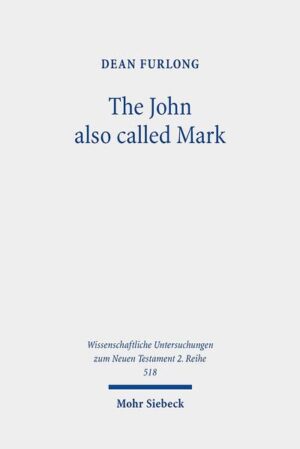 In this study, Dean Furlong explores the reception in Christian tradition of "the John also called Mark" spoken of in the book of Acts and (probably) in the Pauline corpus. He examines the portrayals of John/Mark as both a Markan figure (i.e., as a figure identified with Mark the Evangelist and/or with the Mark who was associated with the founding of the church of Alexandria) and as a Johannine figure (i.e., as a figure identified with the Beloved Disciple and/or with John the Evangelist). The author argues that the three Markan figures were originally differentiated and only came to be identified during the third and fourth centuries