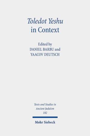 The Jewish "Life of Jesus" or Toledot Yeshu provides one of the most extraordinary accounts of the beginnings of Christianity. The narrative describes Jesus as child born of adultery, a charlatan, and a false prophet who performed would-be miracles through the use of magic. Throughout the centuries, the story aroused the ire of anti-Jewish polemicists, delighted anti-clerical authors, and was viewed by Jewish scholars as a subject of embarrassment. Toledot Yeshu presents us with a formidable counter-history of the origins of Christianity. In the eighteenth century, Voltaire went so far as to proclaim that Toledot Yeshu, however extravagant, was perhaps more truthful than the Christian gospels. The object of this volume is to consider this narrative as an object of history, to question its transmission, reception and function within the various historical settings in which it circulated, and seek to understand its meaning for both Jews and non-Jews from antiquity to the modern era.