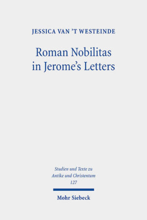 Jerome of Stridon argued that 'the most distinguished privilege loses its prestige when lavished on a crowd' ( Ep. 66.7). Recent imperial changes left the senatorial aristocracy with a devaluation of their order. When a number of its illustres showed an appetite for asceticism, Jerome took up his quill to offer them a nobilitas- model that preserved their exclusivity through appropriation of Christian asceticism. Jessica van 't Westeinde shows how Jerome's design restored the Roman exclusivist notion of nobilitas as an antidote to the opening up of senatorial rank to 'country boors' by creating a status group of Christian elites. The nouveau riche may have attempted to enter this social circle, but they could never attain the same level of perfection as the illustres. As such, Jerome offered a 'Christian ascetic' nobilitas- model that embodies continuation which breathes Roman aristocratic status culture of the illustres.