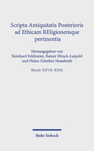 Die Reihe SAPERE (Scripta Antiquitatis Posterioris ad Ethicam REligionemque pertinentia, Schriften der späteren Antike zu ethischen und religiösen Fragen) erschließt griechische und lateinische Texte der späteren Antike (1.-4. Jh. n. Chr.) über eine neuartige Verbindung von Edition, Übersetzung und interdisziplinärer Kommentierung in Essayform. Eine sorgfältige wissenschaftliche Untersuchung der Texte, die in den Essays aus unterschiedlichen Fachperspektiven beleuchtet werden, wird mit einer sprachlichen Präsentation verbunden, welche die geistesgeschichtliche Relevanz im Blick behält und die antiken Autoren zugleich als Gesprächspartner in gegenwärtigen Fragestellungen zur Geltung bringt. Erstmals sind nun die Bände XXVII-XXXI in einem Paket zum Sonderpreis erhältlich.