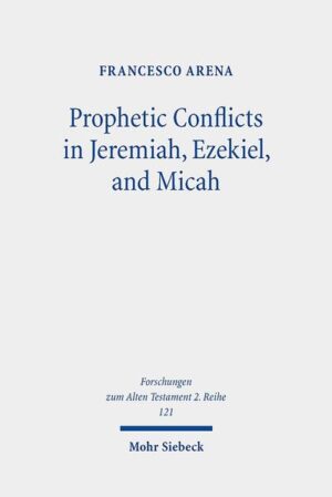 In this volume, Francesco Arena investigates false prophecy and prophetic conflicts, taking Jeremiah, Ezekiel, and Micah as the three books in the Bible most concerned with prophesying falsehood and false prophets. By building on the studies of G. Auld, R. Carroll, and G. Garbini, who first posited that the Writing Prophets were not prophets at all, but rather intellectuals or poets, the author puts the vexed question of false prophecy into a new perspective. If we accept that Jeremiah, Ezekiel, and Micah were not originally true prophets (or prophets at all) what should we do with their quarrels with the alleged false prophets? Can we still consider prophetic conflicts as expressions of a socio-religious phenomenon? Or should we instead consider them as some later creations to serve ideological purposes?