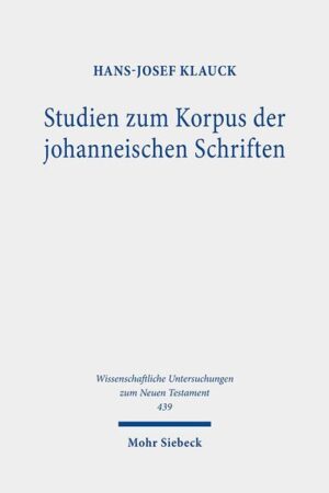 Die in diesem Band versammelten Studien Hans-Josef Klaucks zum johanneischen Schrifttum im weiteren Sinn beginnen mit einem Originalbeitrag, der den Abschnitt "Von Kana nach Kana" in Joh 2-4 als erste Missionsreise Jesu interpretiert, metaphorisch gestaltet als Hochzeitsreise, mit der Gründung der Familie Gottes als Ziel. Überlegungen des Autors zur eschatologischen Bildersprache und zu alttestamentlichen Zitaten schließen sich an. Die antike Rhetorik und das Thema "Liebe" kommen bei den Johannesbriefen zum Zug, die kleinasiatische Archäologie und Dion von Prusa bei der Johannesoffenbarung. Die Johannesakten sind vertreten durch ihre bunten Wundergeschichten und die ihnen eigentümliche Vielgestaltigkeit der Erlöserfigur. Bei einigen Varia, die sich nahtlos einfügen, setzt Hans-Josef Klauck Schwerpunkte bei Methodenfragen des religionsgeschichtlichen Vergleichs, dem Evangelium als Begriff und Gattung und der Bibel als mitwanderndem Anfang von Theologie und Kirche.