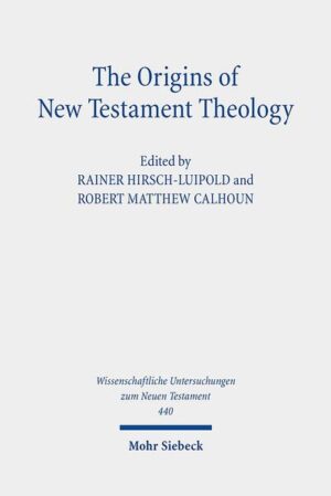 In contrast to studies of New Testament theology that ask or assume what it is, this volume investigates where it comes from. In a dialogue with Hans Dieter Betz, the contributors ask about the origins and preconditions of New Testament theology. How did it begin, both in terms of its historical stimuli and in terms of its earliest literary expressions? To what extent, if at all, did early Christians think of themselves as "doing theology"? How did early Christians come to understand their faith as an object of knowledge, and thus as theology? And, how did early Christians participate in and contribute to wider philosophical conversations about religion and what can be known about the divine in Roman antiquity?