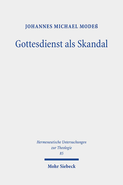 Der Skandal des Kreuzes kann als eine theologische Leitkategorie des (evangelischen) Gottesdienstes verstanden werden. Diese These vertritt Johannes Michael Modeß im vorliegenden Buch in Auseinandersetzung mit kreuzestheologischen Entwürfen, mit der theologischen Begriffsgeschichte von "Skandalon" bei Melanchthon, Kierkegaard und anderen mit interdisziplinär erarbeiteten Ergebnissen der sogenannten Skandalforschung und auf der Basis liturgiewissenschaftlicher Forschungen. Der "Skandal des Kreuzes" wird als eine Figur ausgearbeitet, mit deren Hilfe religiöses Zeichenhandeln in seiner theologischen wie auch ästhetischen Dimension verstanden und begründet werden kann. Dadurch ist eine kreuzestheologische Fundamentalliturgik entstanden, die kulturwissenschaftliche Forschungen in ihre theologische Argumentation aufnimmt.