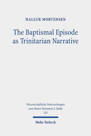 Hallur Mortensen examines the concept of God in Mark's Gospel, with particular emphasis on the baptismal scene of 1:9-11. This he closely relates to the beginning and end of the prologue (1:2-3 and 1:14-15) concerning the coming of the Lord, the gospel, and the kingdom of God. The allusions of the divine voice to Psalm 2 and Isaiah 42 reveal the function and identity of Jesus as the Son of God and thus also of God as the father of Jesus. The identity and descent of the Spirit at the baptism as an anointing is discussed in detail, and has a critical function in the coming of the kingdom and the defeat of Satan. These aspects are examined in the context of Jewish monotheism and what Hans W. Frei calls the "intention-action description" of identity-that 'being' is constituted by 'action'-and Mortensen thus argues that Mark's Gospel portrays a proto- and narrative trinitarian conception of God.