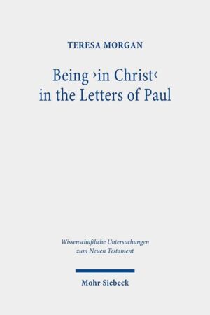 In this study, Teresa Morgan offers a radically new interpretation of 'in Christ'and related expressions in the undisputed letters of Paul. Starting from a reassessment of Deissmann's Die neutestamentliche Formel "in Christo Jesu", she argues that Deissmann's philology is flawed, the Schweitzerian concept of 'participation in Christ' which is indebted to it is problematic, and many contemporary accounts of participation are better understood in other terms. Through close readings of each letter, Teresa Morgan shows how Paul uses en Christō language instrumentally, to speak of what God has done 'through' Christ, by Christ's death, and 'encheiristically', to speak of the life the faithful now live 'in Christ's hands': in Christ's power, under his authority, under his protection, and in his care. This creative use of en Christō language forms part of and connects Paul's soteriology, eschatology, and Christology, shaping his narrative of God's intervention in the world, the relationship between God, Christ, and the faithful, the lordship and work of Christ between the resurrection and the parousia, and God's ultimate triumph. This narrative is closely connected with Paul's ecclesiology and ethics, where life 'in Christ's hands' is envisaged as the this-worldly dimension of the new creation: an aspect ofeternal life already active in the present time. In Christ's hands the faithful, not least Paul himself, live a new life in communities with a distinctive structure and dynamic. In Christ's hands, they hope to remain in right-standing with God and serve God until Christ's return.