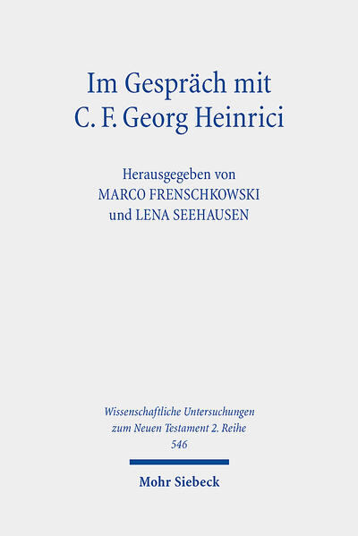 C. F. Georg Heinrici, gestorben 1915 in Leipzig, war ein hervorragender Vertreter einer Theologie, die sich den Herausforderungen der Religionsgeschichtlichen Schule stellte, dabei aber eigene und divergierende Wege ging, so etwa in der Konzeption eines "Neuen Wettstein". Als Wegbereiter einer Erforschung der Wechselbeziehungen zwischen Hellenismus und Christentum war er nicht zuletzt der eigentliche Initiator einer Untersuchung des antiken Vereinswesens in seiner Bedeutung für die Struktur antiker christlicher Gemeinden. Die Beiträge dieses Bandes würdigen die Facetten von Heinricis Werk, setzen seine Fragestellungen aber auch an vielen Beispielen angesichts der gegenwärtigen Forschung im Spannungsfeld zwischen Theologie und Religionswissenschaft fort.