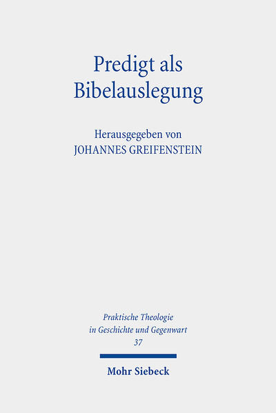 Die bibelauslegende Predigt gilt als Wahrzeichen des Protestantismus und ist in der Gottesdienstkultur der evangelischen Kirche fest verankert. Die Beiträge dieses Bandes fokussieren sie als eine anwendungsbezogene und an einem übergeordneten Zweck orientierte Form 'praktischer' Hermeneutik und öffnen die Diskussion in sowohl disziplinübergreifender als auch disziplinär differenzierter Weise. Im Ergebnis wird dieses zentrale Thema der Theologie in dreifacher Weise kontextualisiert: Im Verhältnis zu anderen Formen praktischer Bibelhermeneutik in Kirche und Christentum-jenseits der Predigt -, mit Bezug auf die fachwissenschaftliche Bibelhermeneutik-jenseits eines praktischen Umgangs mit der Bibel -, und schließlich in Relation zu anderen Formen praktischer Hermeneutik-auch jenseits eines Bezugs auf die Bibel.