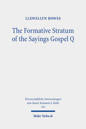 In this study, Llewellyn Howes analyses the formative stratum (or earliest redactional layer) of the Sayings Gospel Q. He argues that certain texts in Q that have traditionally been excluded from its earliest layer should rather be included. In the process, the message of Q's formative stratum is reconsidered, featuring interesting and novel interpretations of certain Q texts that draw from advances in our knowledge of the logia and parables of Jesus, as well as the ancient Jewish world. Ultimately, the study argues that the formative stratum was a unified document before subsequent redactional layers were added, with interesting and important consequences for our understanding of the historical Jesus.