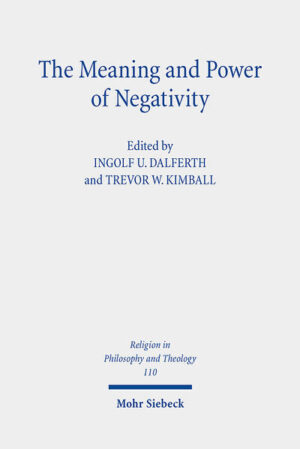 Negativity is omnipresent in human life and thinking. Without it, contingency and otherness, subjectivity and power, transcendence and immanence and other manifestations of the pluriform dynamics between signifier, signified and meaning in human life and culture cannot be understood. This volume explores the significance of negativity in Western and Eastern thought in four central areas: in the traditions of negative theology in the West