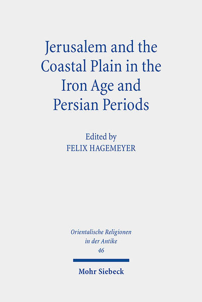 This volume contains the proceedings of an international interdisciplinary workshop held in December 2019 by the Minerva Center for the Relations between Israel and Aram in Biblical Times at Leipzig University. The authors present a variety of studies from the fields of archaeology, history, and biblical studies that focus on the multifaceted relations between Jerusalem and the Mediterranean coast of Israel/Palestine in the period from c. 1200 to 300 BCE. It becomes clear that both regions were connected by a constantly changing economic, cultural, and social exchange.