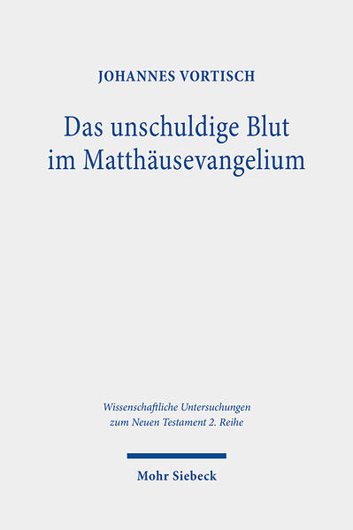 Die jüngere Forschung zeigt, dass das Matthäusevangelium wesentlich durch die Schriften Israels und das eigene christusgläubige jüdische Profil geprägt ist. Auf dieser Basis untersucht Johannes Vortisch das Motiv des unschuldigen Blutes, welches in Mt 23,35