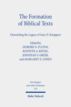 Questions concerning the composition and formation of biblical texts have dominated many of the current discussions in biblical studies, especially relating to the relationship between the Pentateuch and the (so-called) Deuteronomistic History, how these texts may have functioned as a corpus (or related corpora), and interconnections among these texts and those of Chronicles, Ezra, and Nehemiah. As appreciation has grown for the potential text production in Judah and Samaria during the Persian and Hellenistic periods, the discussion has expanded to incorporate explorations of the way that textual criticism-particularly as it relates to the relationships among the Samaritan Pentateuch, the Septuagint, Qumran corpus, and the Masoretic Text-and literary criticism intersect. In this volume, leading voices come together to tackle questions about the composition and formation of the Hebrew Bible and the future directions of such studies in honor of Gary N. Knoppers.