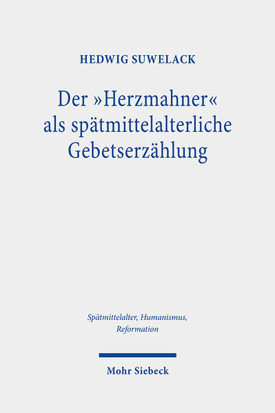 In der mediävistischen Forschung geraten Texte volkssprachiger Frömmigkeitsliteratur zunehmend in den Fokus. Bislang liegen dazu jedoch nur wenige ausführliche literaturwissenschaftliche Einzelstudien vor. Hedwig Suwelack setzt hier an: mit dem Herzmahner steht ein Gebetbuch im Zentrum ihrer Studie, das um 1497 von Kaspar Hochfeder in Nürnberg gedruckt wurde. Neben den historischen und literaturgeschichtlichen Hintergründen sowie der Entstehungs- und Rezeptionsgeschichte erschließt eine detaillierte Analyse Inhalt, Programmatik und Gestaltung des Textes. Für das spezifische Vorgehen des Herzmahners zwischen Beten und Erzählen entwickelt die Autorin den Begriff "Gebetserzählung". In der Konstruktion von Raum und Zeit als zentralen narrativen Elementen wird eine literarische Strategie nachgezeichnet, die die erzählten Geschehnisse nahebringt und ein individuelles Erleben der Passion ermöglicht. Der bislang unveröffentlichte Text des Herzmahners wird in einem Textabdruck zugänglich gemacht.