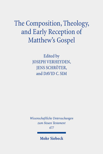 The majority of the essays in this volume were originally presented at a colloquium held at the Faculty of Theology and Religious Studies at KU Leuven in December 2018. The colloquium was linked to an international research project studying texts and traditions from the perspective of identity creation. The essays study Matthew's Gospel and the place it takes among the canonical gospels from the perspective of what is characteristically or distinctively "Matthean" about it. This common focus provides ample occasions for interesting analyses of core aspects of Matthew's composition technique, his theology, and his reception in mainstream Christianity. At the same time, contributors try to throw light on questions of a broader character with regard to the composition history of the gospels, the strategies authors can use to create distinction, and the selection process that guided their reception history.